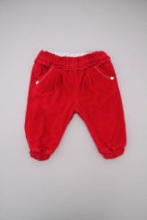 Pantalon velours rouge  Chicco