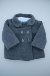 Manteau gris laine hiver  Jacadi