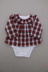 Body guimpe &eacute;cossais  Jacadi