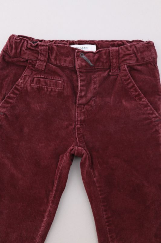 Pantalon Velours Côtelé Enfant Fille Hiver Chaud 1-9 Ans Pantalon
