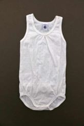 Body été blanc à volants  Petit Bateau