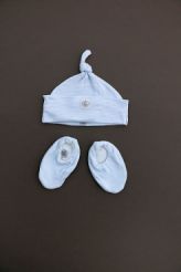 Bonnet chaussons coton   Petit Bateau