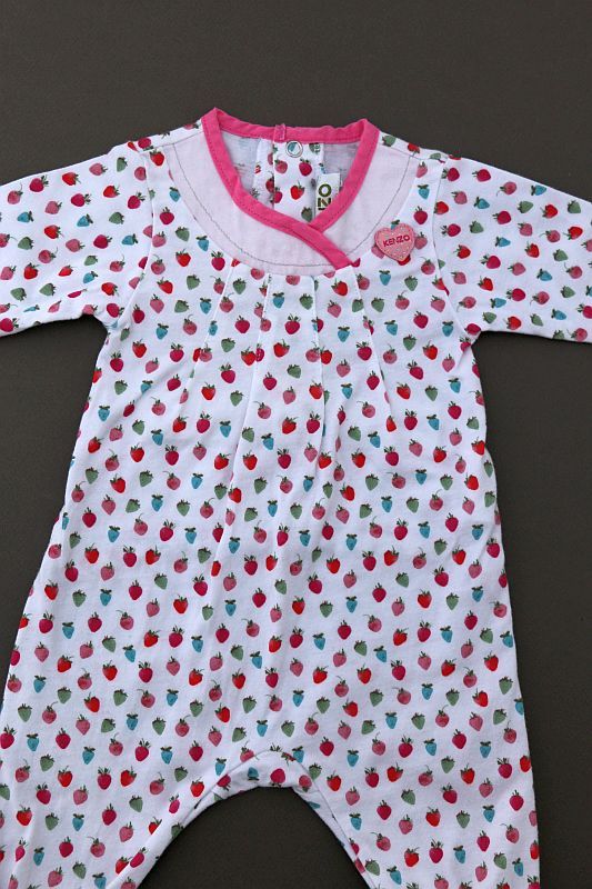 Pyjama Imprime Fraise Ete Kenzo Kids Bebemarques