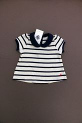 Blouse jersey rayé neuve  Petit Bateau