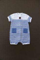 Combicourt jersey ray&eacute;   Petit Bateau