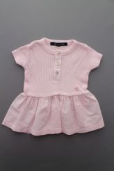 Robe légère rose layette  Lili Gaufrette