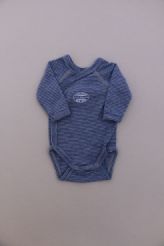 Body croisé rayé bleu   Petit Bateau