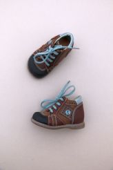 Chaussures cuir marron  Little Mary