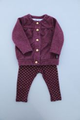 Ensemble bordeaux doré   Petit Bateau