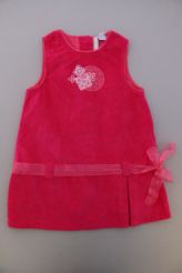 Robe chasuble en velours  Tout compte fait