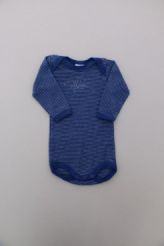 Body bleu à rayures hiver   Petit Bateau