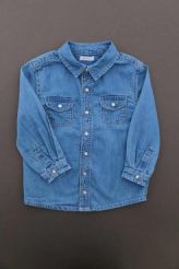 Chemise en denim neuve  Bout'chou