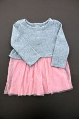 Robe gris rose mi-saison  babyGap