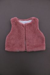 Gilet en moumoute hiver  Bout'chou