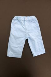 Pantalon bleu rayé neuf  Petit Bateau