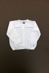 Gilet coton blanc neuf  Petit Bateau