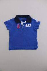 Polo jersey bleu roi été  babyGap