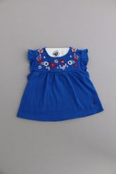 Blouse brodée été neuve  Petit Bateau