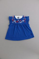 Blouse brodée été neuve  Petit Bateau