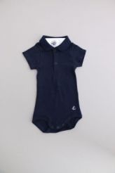 Body polo marine neuf  Petit Bateau