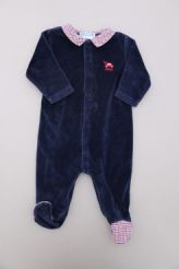 Pyjama velours bleu neuf  Jacadi