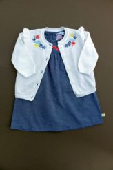 Ensemble robe et gilet été  La Compagnie des Petits