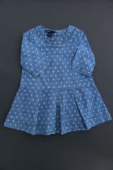 Robe bleue à pois légère  babyGap