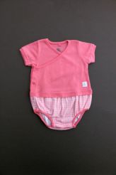 Barboteuse jersey rose   Petit Bateau