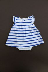 Combirobe jersey rayé été  Petit Bateau