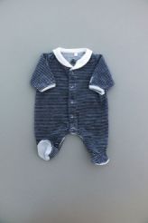 Pyjama velours rayé neuf  Petit Bateau