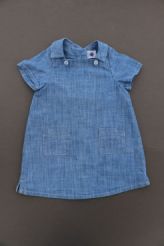 Robe en denim bleu été  Petit Bateau