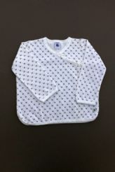 Haut pyjama en velours  Petit Bateau