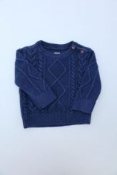 Pull torsadé coton laine  babyGap