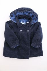 Parka velours bleu hiver  Zara baby