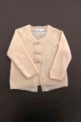 Cardigan rose pâle neuf  Bout'chou