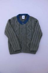 Cardigan 100% laine neuf  Petit Bateau