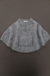 Cape chaude tricot laine  Bout'chou