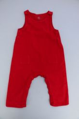 Salopette rouge mixte  Petit Bateau