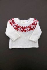 Pull jacquard neuf  Bout'chou