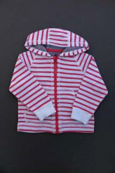 Gilet jersey rayé épais  Petit Bateau