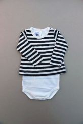 Body guimpe marinière  Petit Bateau