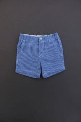 Short bleu rayé léger  Jacadi