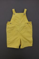 Salopette short jaune été  Petit Bateau