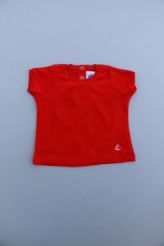 Tee-shirt jersey rouge   Petit Bateau