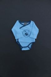 Body croisé bleu 45 cm  Boîte à Malices