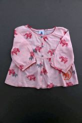 Blouse popeline imprimée  Petit Bateau