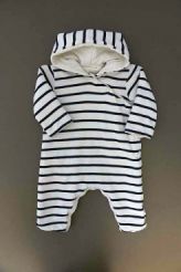 Combilong rayé mi-saison  Petit Bateau