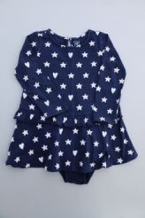 Robe bleue coeurs neuve  babyGap