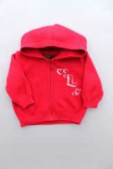 Gilet tricot coton rouge   Benetton