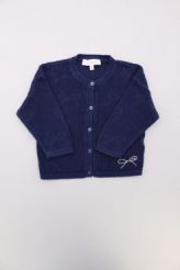 Gilet coton bleu marine    Lili Gaufrette